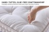 Picture of ELYREST Handcrafted Horsehair, Cashmere & Camel Wool Mini Pocket Spring Mattress in Queen Size