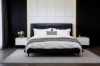 Picture of [FLOOR MODEL CLEARANCE] VALENCIA Queen Size Genuine Leather Bed Frame