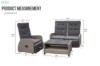Picture of [FLOOR MODEL CLEARANCE] NAOMI Outdoor Relax Gas Lift Lounge Sofa Set