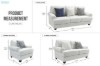Picture of WESTBROOK Fabric Sofa Range - 3+2+1 Sofa Set