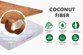 Picture of NATURA Super Firm Mattress with Coconut Fiber - Double