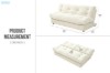 Picture of KILIM Sofa Bed with Adjustable Backrest (Cream White)