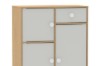 Picture of KAIRA 1-Drawer 3-Door Kids Wardrobe/Storage Cabinet