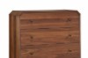 Picture of WALCOTT 4-Drawer Solid Walnut Veneer Tallboy