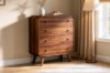 Picture of WALCOTT 4-Drawer Genuine Walnut Veneer Tallboy