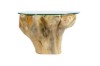 Picture of TAKARA D70/D85 Tempered Glass Top Handcrafted Teak Root Coffee Table