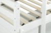 Picture of OLIVER Solid Wood Single Size Loft Bed Frame with Mobile Desk & Storage