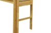 Picture of LYDIA Solid Wood Single Loft Bed Frame with Desk