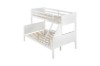 Picture of MASON Solid Wood Single-Double Bunk Bed Frame with Underbed Storage Drawers