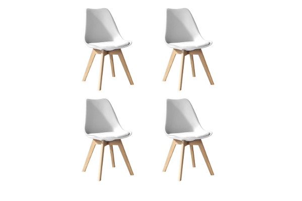 Picture of EFRON Dining Chair (Off White) - 4 Chairs in 1 Carton