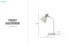 Picture of BELL181 Metal Table Lamp with Adjustable Lampshade