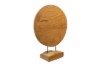 Picture of 650-040 Round Carving Decor Solid Teak Wood Sculpture (40cmx51cm)