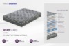 Picture of HOMEY Euro‑Top 7-Zone Mini Springs & Memory Foam Latex Mattress - Super King Size