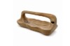 Picture of 650-031 Solid Teak Wood Rectangular Bowl with Handle (40cmx18cm)