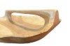 Picture of 650-032 Solid Teak Wood Bowl with Handle (30cmx28cm)