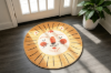 Picture of FABLE D100 Cartoon Washable Rug (Lion Printed)