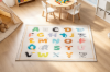 Picture of FABLE 150x100 Cartoon Washable Rug (Alphabet Printed)