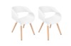 Picture of MARIS Dining Chair (Off White) - 2 Chairs in 1 Carton