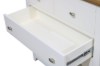 Picture of [FLOOR MODEL CLEARANCE]NOTTINGHAM 5-Drawer Solid Oak Tallboy (White)
