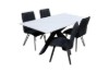 Picture of [FLOOR MODEL CLEARANCE]NOBLE 180 Sintered Stone Top Dining Table (White)