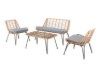 Picture of [FLOOR MODEL CLEARANCE] BARACOA 4PC Outdoor Lounge Set with Coffee Table