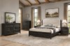 Picture of MONTEREY 4PC/5PC/6PC Solid Mindi Wood Veneer Bedroom Combo Set in Queen/King Size