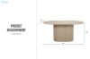Picture of BELORA 160 Sintered Stone Top Dining Table