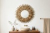 Picture of [FLOOR MODEL CLEARANCE] HULA Twig Sunburst Wall Mirror