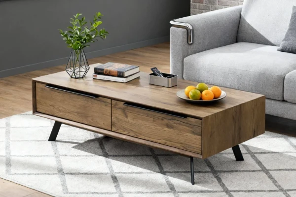 Picture of [FLOOR MODEL CLEARANCE] CLEVEDON 1.2M Solid Oak Coffee Table