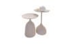 Picture of [FLOOR MODEL CLEARANCE] HIDA GOBLET Shaped Nesting Table Set (White)