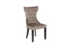 Picture of [FLOOR MODEL CLEARANCE]JORDAN Tufted Winged Back Dining Chair (Taupe)