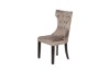 Picture of [FLOOR MODEL CLEARANCE]JORDAN Tufted Winged Back Dining Chair (Taupe)