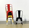 Picture of [FLOOR MODEL CLEARANCE]TOLIX Replica Dining Chair - Orange