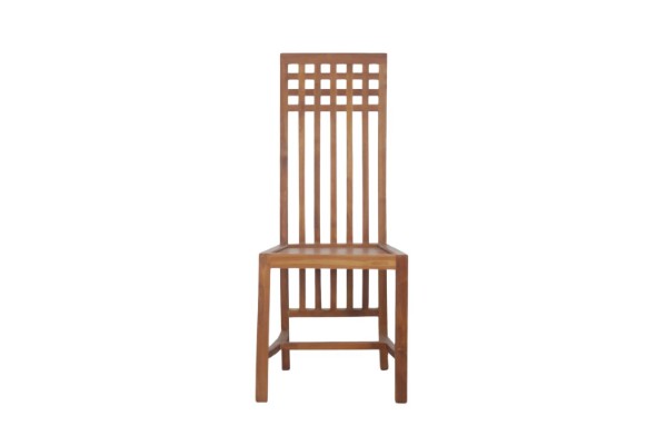 Picture of [FLOOR MODEL CLEARANCE] BALI Solid Teak Square Back Top Chair