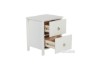 Picture of [FLOOR MODEL CLEARANCE] METRO 2-Drawer Bedside Table (White)