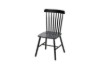 Picture of [FLOOR MODEL CLEARANCE]  WINDSOR Solid Wood Dining Chair (Black)