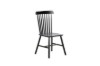 Picture of [FLOOR MODEL CLEARANCE]  WINDSOR Solid Wood Dining Chair (Black)