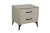 Picture of [FLOOR MODEL CLEARANCE]  TERRA 2-Drawer Bedside Table