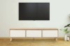 Picture of [FLOOR MODEL CLEARANCE]  RENO 150 White Drawer TV Unit