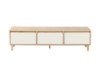 Picture of [FLOOR MODEL CLEARANCE]  RENO 150 White Drawer TV Unit