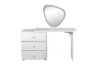 Picture of [FLOOR MODEL CLEARANCE]AURELIA 3-Drawer Extension Dressing Table with LED Mirror