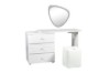 Picture of [FLOOR MODEL CLEARANCE]AURELIA 3-Drawer Extension Dressing Table with LED Mirror