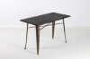Picture of [FLOOR MODEL CLEARANCE] TOLIX Replica Tables (Gun Metal Color Leg) - 150x80