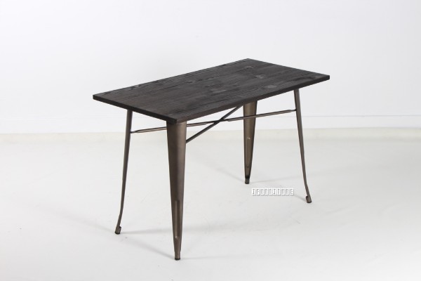 Picture of [FLOOR MODEL CLEARANCE] TOLIX Replica Tables (Gun Metal Color Leg) - 150x80