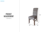 Picture of [FLOOR MODEL CLEARANCE] ROLFIN Dining Chair (Grey) - Each