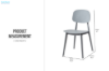 Picture of [FLOOR MODEL CLEARANCE] SOKAR Dining Chair - UV, Water & Moisture Resistance