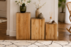 Picture of ATLANTIC Teak Wood Pedestal Stand - S (H45)