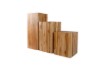 Picture of ATLANTIC Teak Wood Pedestal Stand - M (H65)