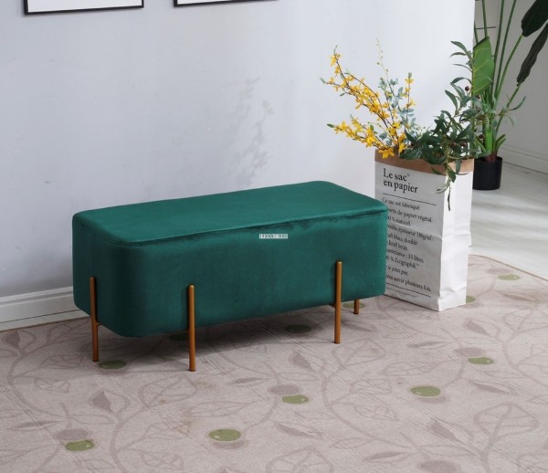 Picture of [FLOOR MODEL CLEARANCE]HAYSI Foot Stool Large (95x46x45) - Green