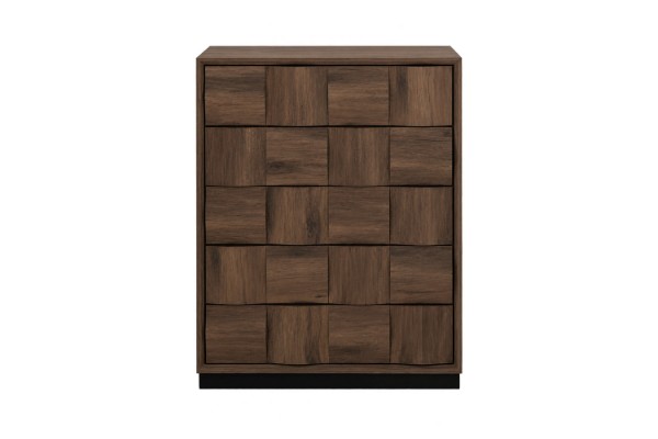 Picture of MERIDIAN 5-Drawer Tallboy with 3D Panel Design